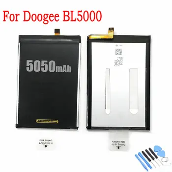100% Doogee BL3.8 mobil telefon uchun yangi Original 5050 V 5000mAh batareya Rasm