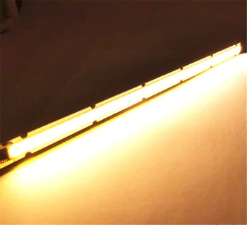 250x12mm COB LED chiziqli chiroqlar paneli 10 Vt 12v ish lampasi uchun LED Lampochka Desklamp uy yoritgichi avtomobil chiroqlari DIY issiq sovuq oq 250 mm Rasm