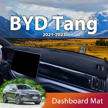 BYD Tang DM EV 2021-2023 avtomobil boshqaruv paneli uchun yorug'lik yostig'i asboblari platformasi stoli himoya qopqog'i Dash sirpanishga qarshi Mat 2022 Rasm