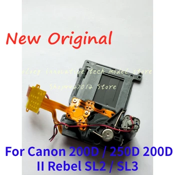 Canon 200d / 250d II Rebel SL200 / SL250 kamera ta'mirlash qismlari uchun pichoq pardasi bilan yangi Original 200d 200D Panjur Rasm