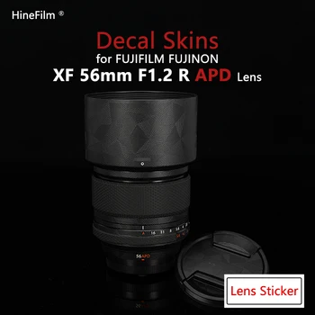 Fuji Xf56 F1. 2 R APD linzalari uchun DEKAL teri plyonkasi FUJIFILM Fujinon XF 56mm f / 1.2 R APD linzalari stiker himoyachisi qopqog'ini o'rash uchun Rasm