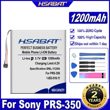 HSABAT 1-853-016-11 LIS1459MHPC9SY6 1200mah batareyasi Sony PRS-350 PRS-350SC PRS-650 PRS-650BC PRS-650rc batareyalari uchun Rasm