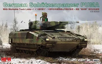 Javdar dala modeli RFM RM-5021 1/35 shkalasi nemis Shutzenpanzer Puma model to'plami Rasm