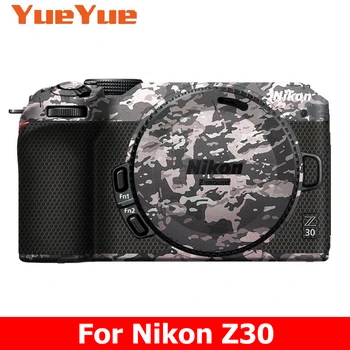 Nikon Z 30 Z-30 Uchun Z30 Dekal Teri Vinil Plyonkali Oynasiz Kamera Tanasi Himoya Stiker Himoyachisi Palto Rasm