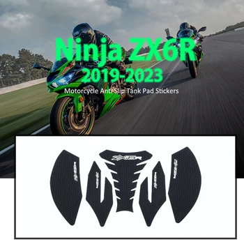 Ninja ZX6R ZX 6R 2019-2023 yon stikerlari uchun mototsiklga qarshi toymasin tank yostig'i stikerlari ZX6R aksessuarlari Rasm
