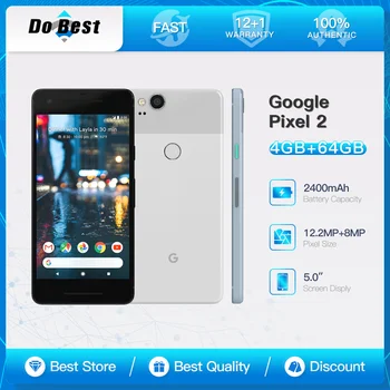 Original Google Pixel 2 4G mobil telefon 5.0 