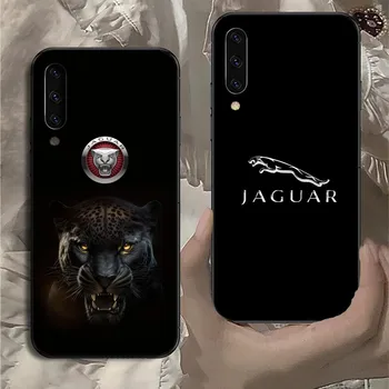Samsung Note uchun Pretty Jaguar-S mobil mobil telefon Case 9 10 20 Plus Pro Ultra J6 J5 J7 J8 qora yumshoq telefon Cover Funda Rasm