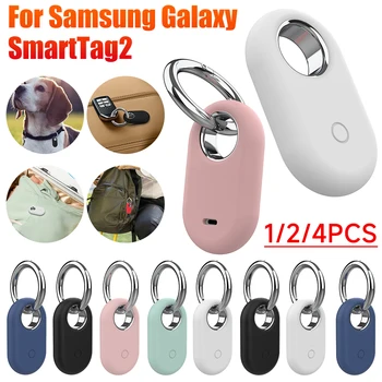 SmartTag Uchun 2 Samsung Galaxy SmartTag2 Smart Tag Uchun Case Portable Protector Cover 2 Soft Silikon Himoya Qobig'i Teri Qopqog'i Rasm