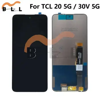 TCL 20 5G T781 LCD displey uchun sensorli ekran Sensor paneli Raqamlashtiruvchi shisha TCL 30V 30 V 5G T781S T781K T781H uchun to'liq yig'ish Rasm
