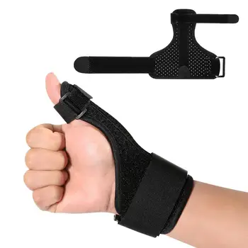 Tenosinovitis artrit Tendonitis Trigger Thumb Immobilayzer uchun 1pcs Hand Support Thumb Splint Support Brace erkaklar ayollarga mos keladi Rasm